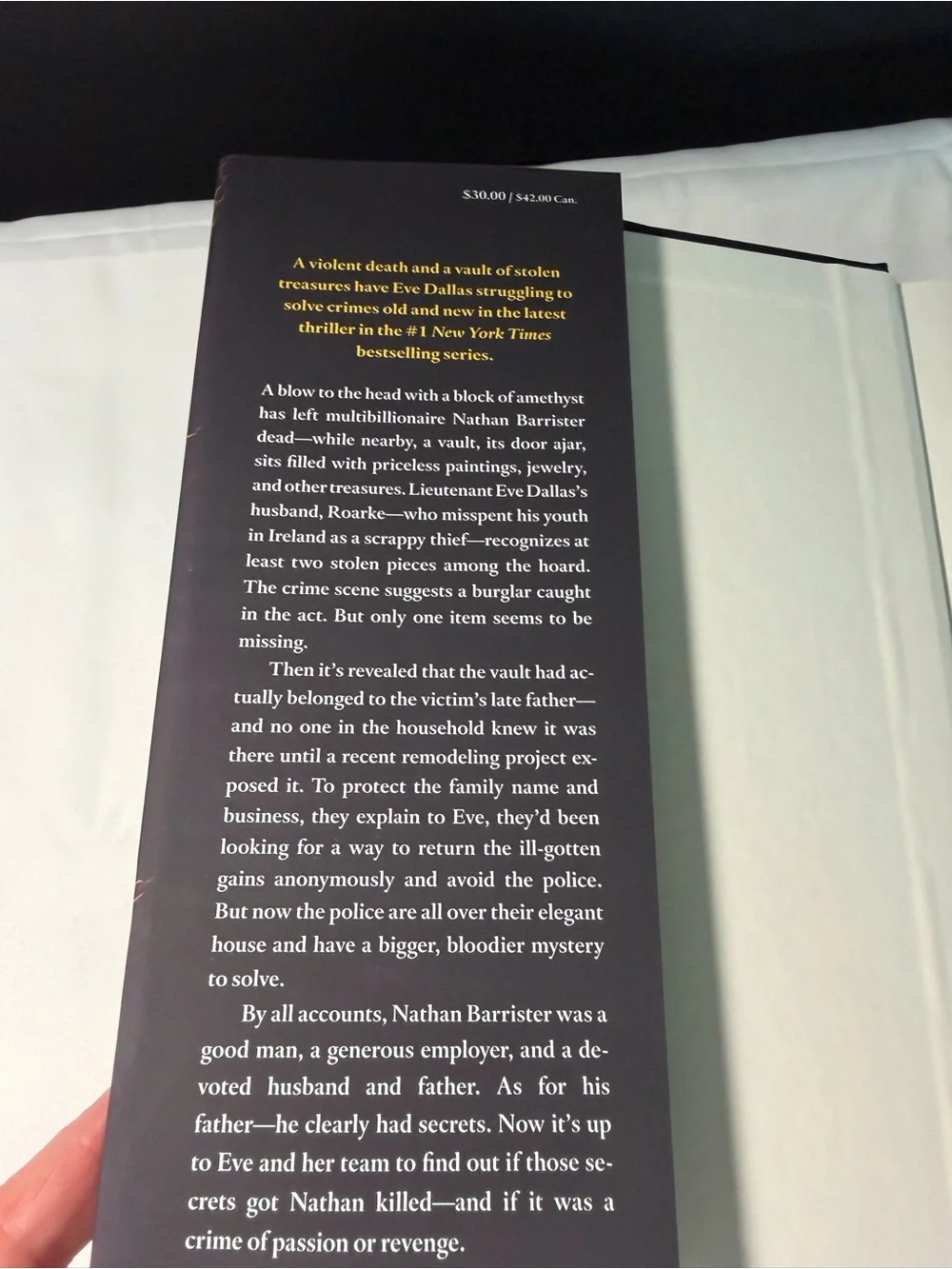 Stolen in Death by J.D. Robb (Nora Robert’s)